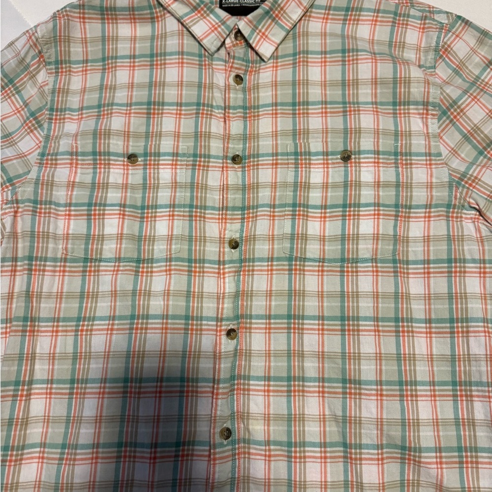 Mountain Khakis Multicolor Plaid Casual Shirt